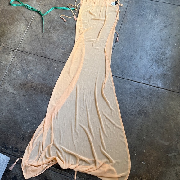 Jean Paul Gaultier vintage New Insane Long Wrap Dress Textured Fabric - Picture 7 of 14